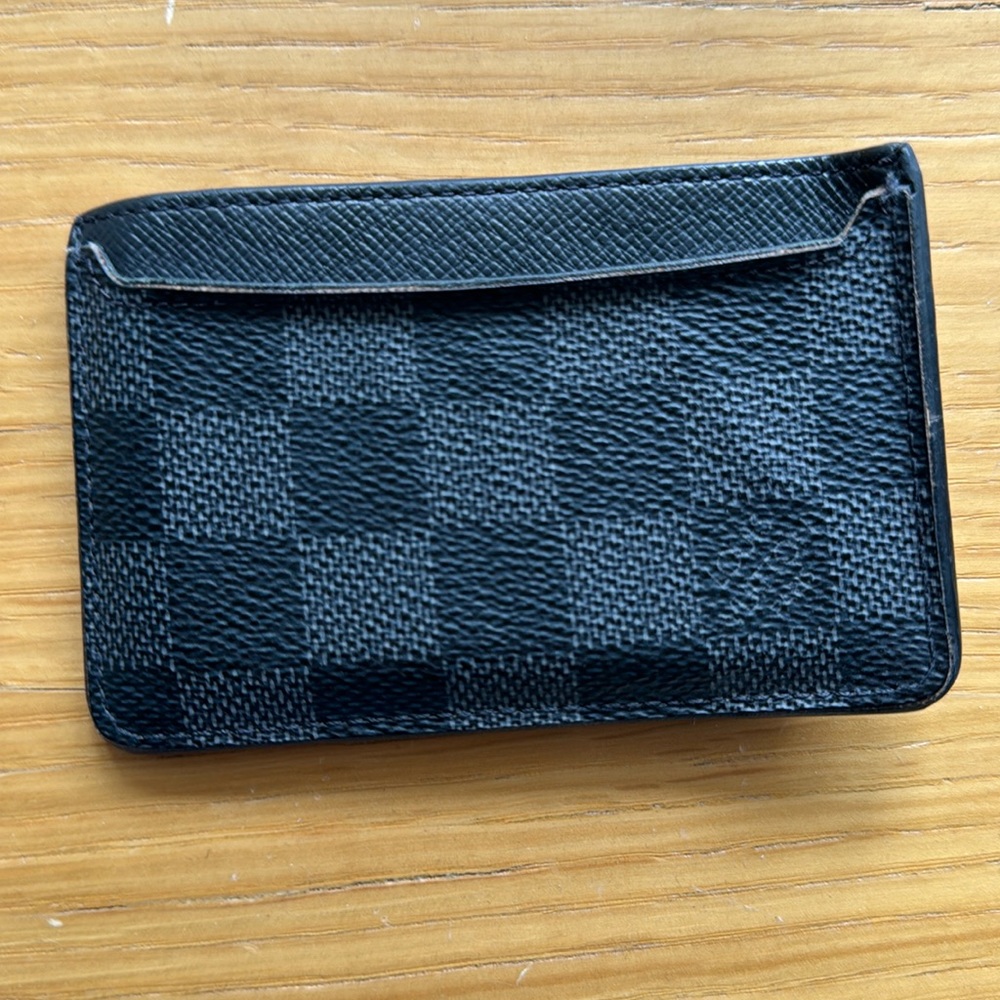 Louis Vuitton Damier Graphite Pattern Card Holder (Used)